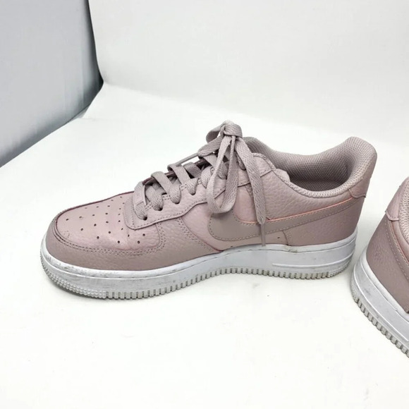 Nike Air Force 1 Low '07 Platinum Violet Low Top Sneakers Shoes Size 8 - Picture 7 of 10